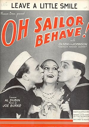 Oh, Sailor, Behave!