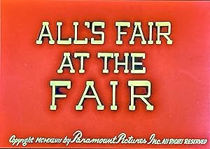 All's Fair at the Fair