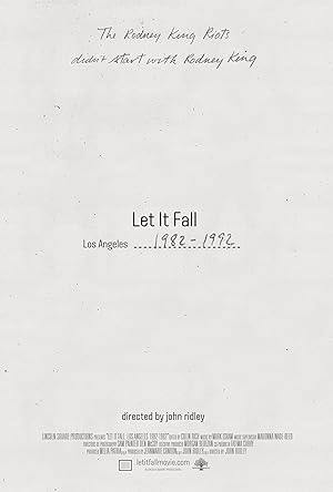 Let It Fall: Los Angeles 1982-1992