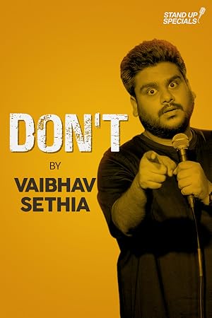 Vaibhav Sethia: Don't