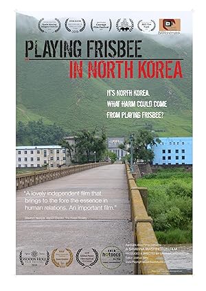 Playing Frisbee in North Korea