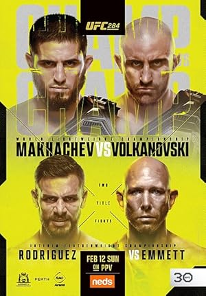 UFC 284: Makhachev vs. Volkanovski